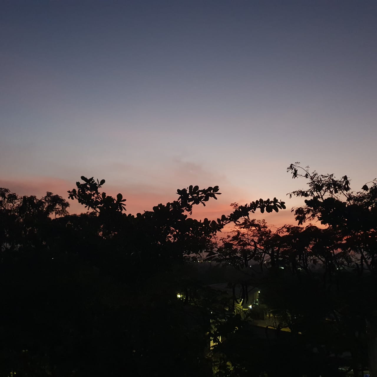 a sunset